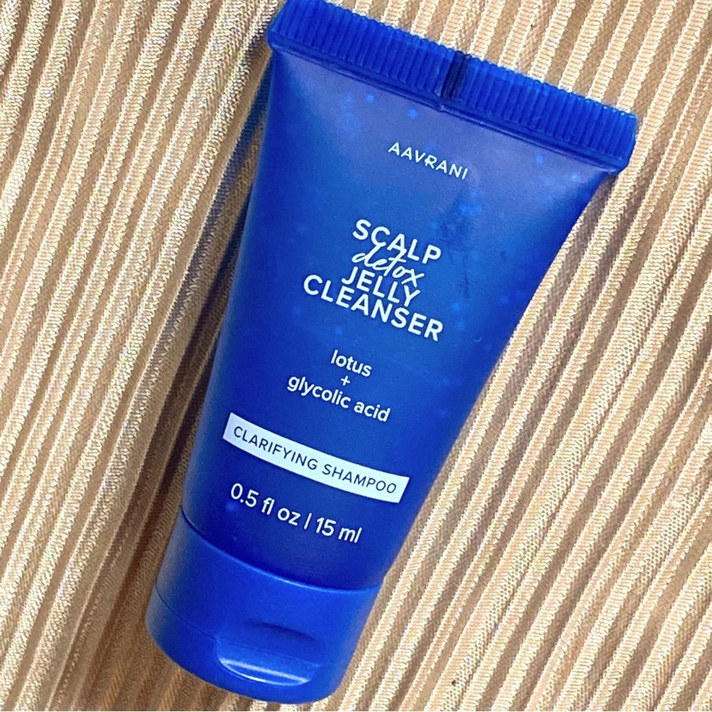Aavrani Blue Scalp Detox Jelly Cleanser 0.5oz